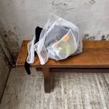 Pair of walnut benches 1900