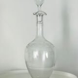 Baccarat crystal decanter 1916
