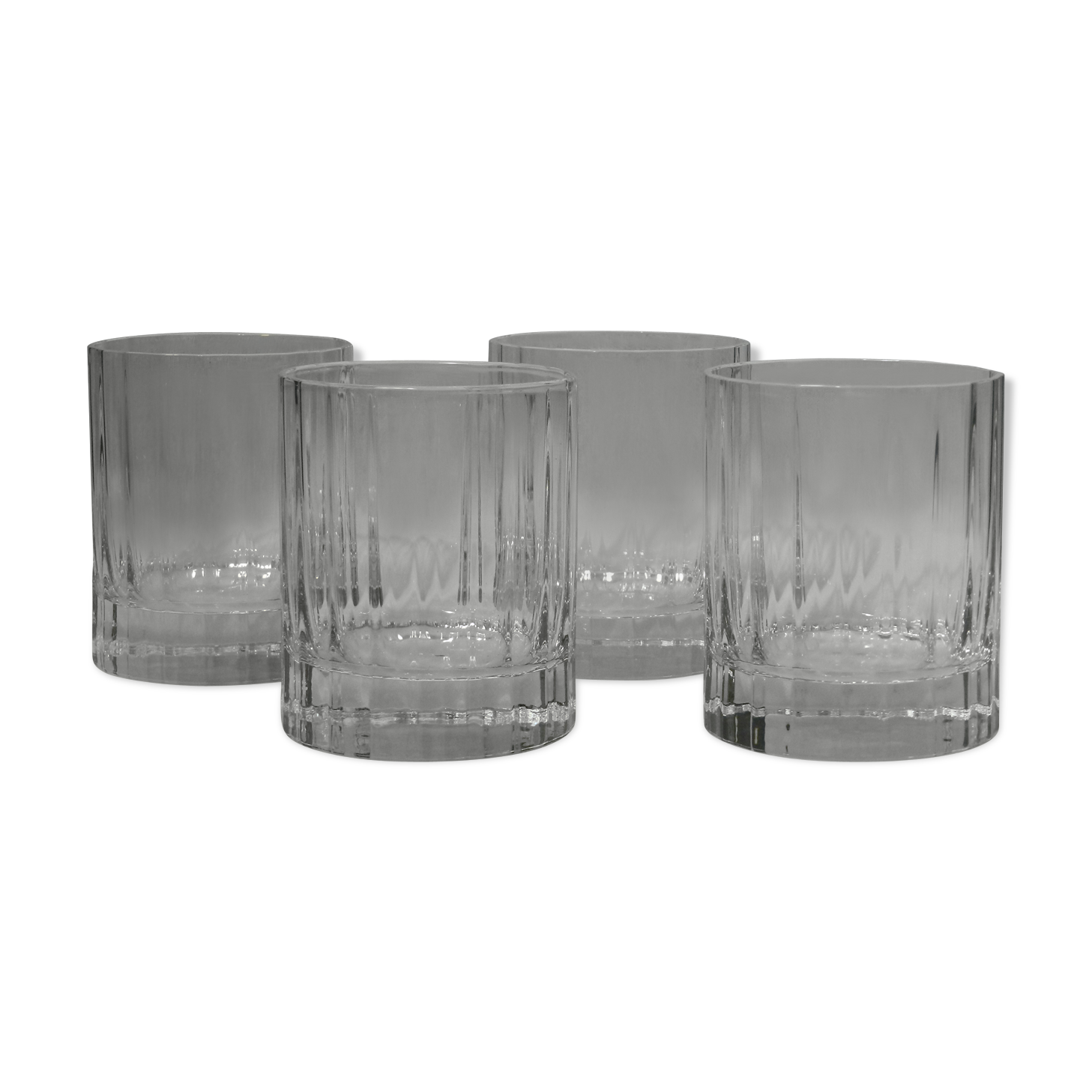 4 whisky glasses