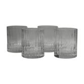 4 whisky glasses