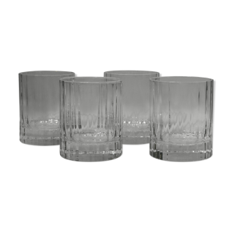 4 whisky glasses