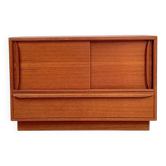 Chevet, commode de salon en teck 1960
