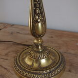 Louis XVI style lamp in bronze with 3 arms of light