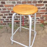 Tabouret haut d'atelier 1960 marque Sipe