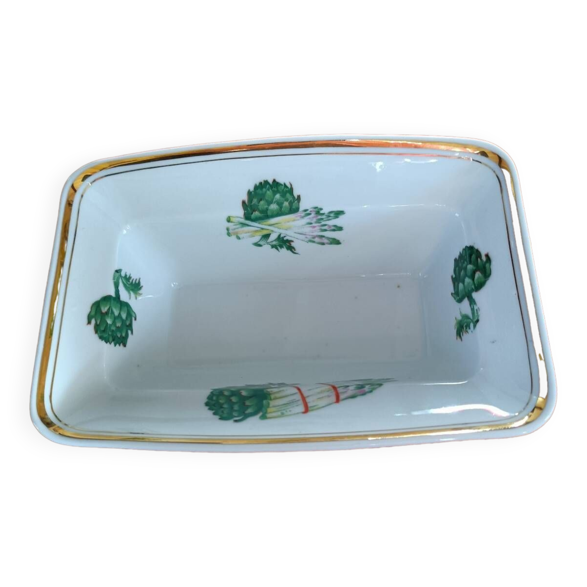 Saucière porcelaine dure