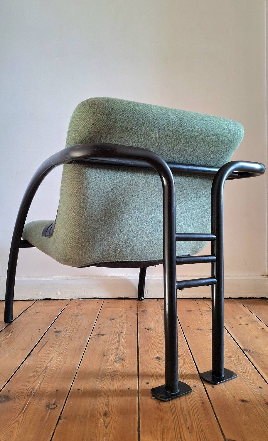 Vintage armchair published by Airborne, designer seating furniture