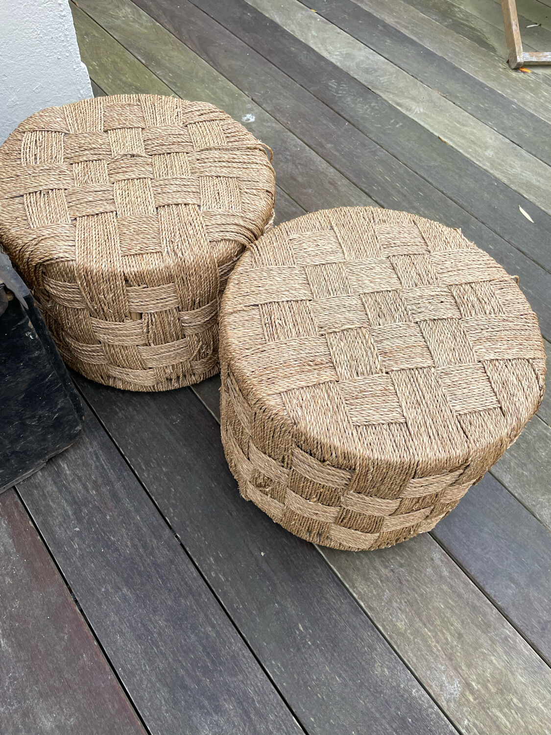 Duo 70s poufs