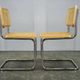 Pair of Italian Cesca Cantilever Chairs after Marcel Breuer, 1970s