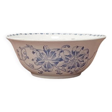 Old bowl in ironstone - Longwy Manufacture