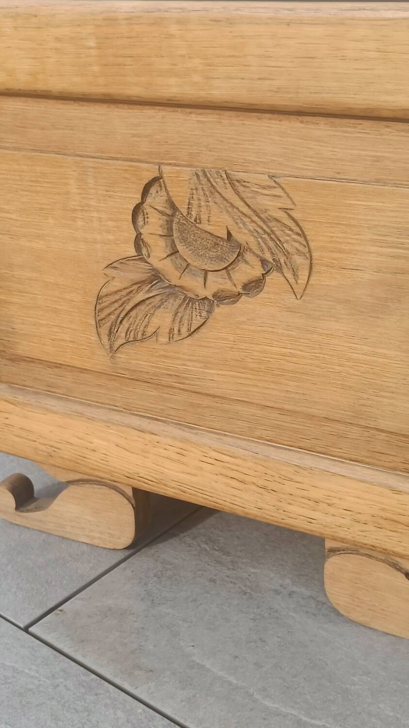 Upcycled bedside table