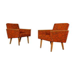 Paire de fauteuils tatra