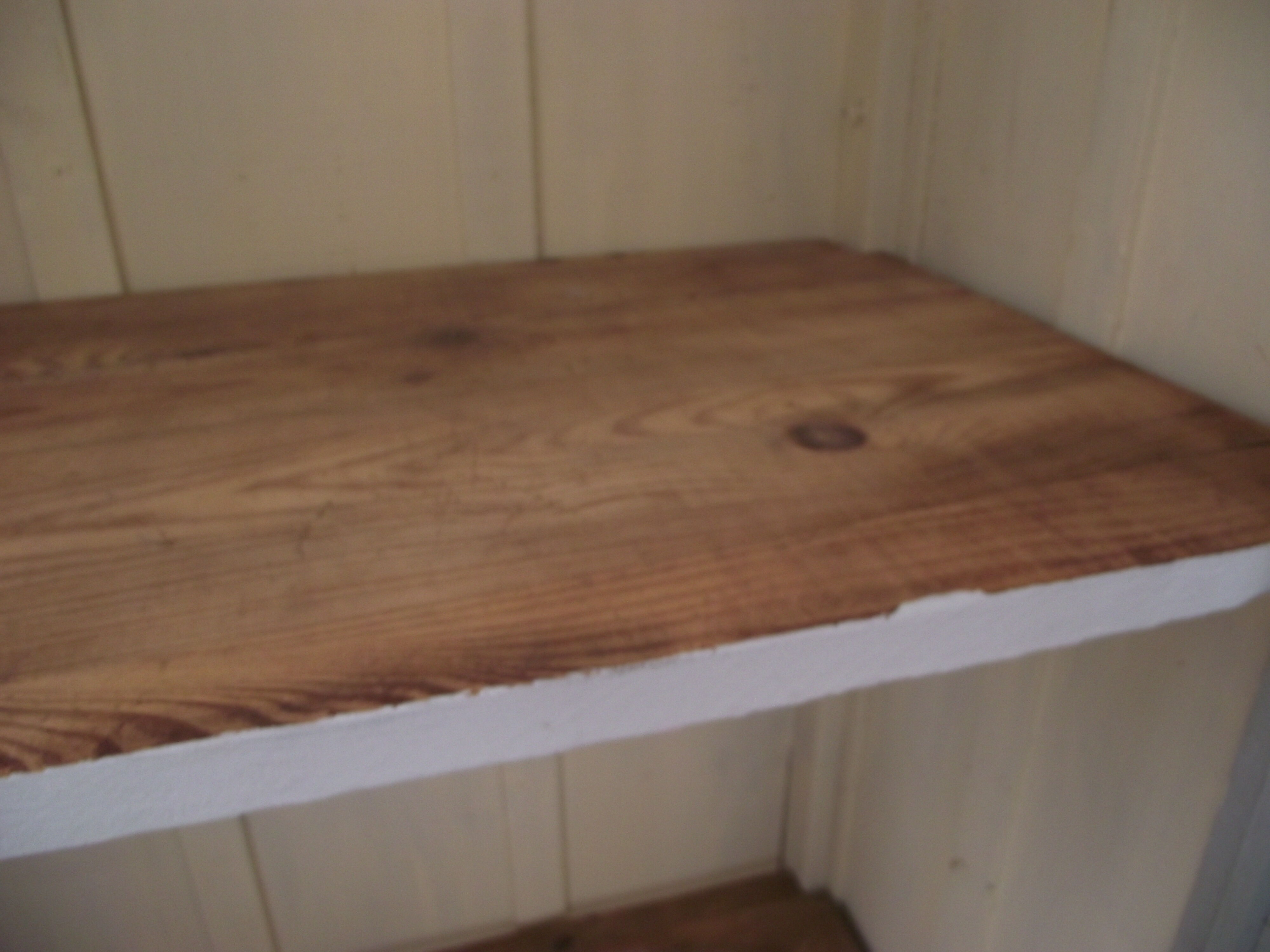 Parisian wardrobe in painted fir from the 30s 40s