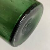 XXXL vase Italian work 1960 in bubble blown Empoli glass