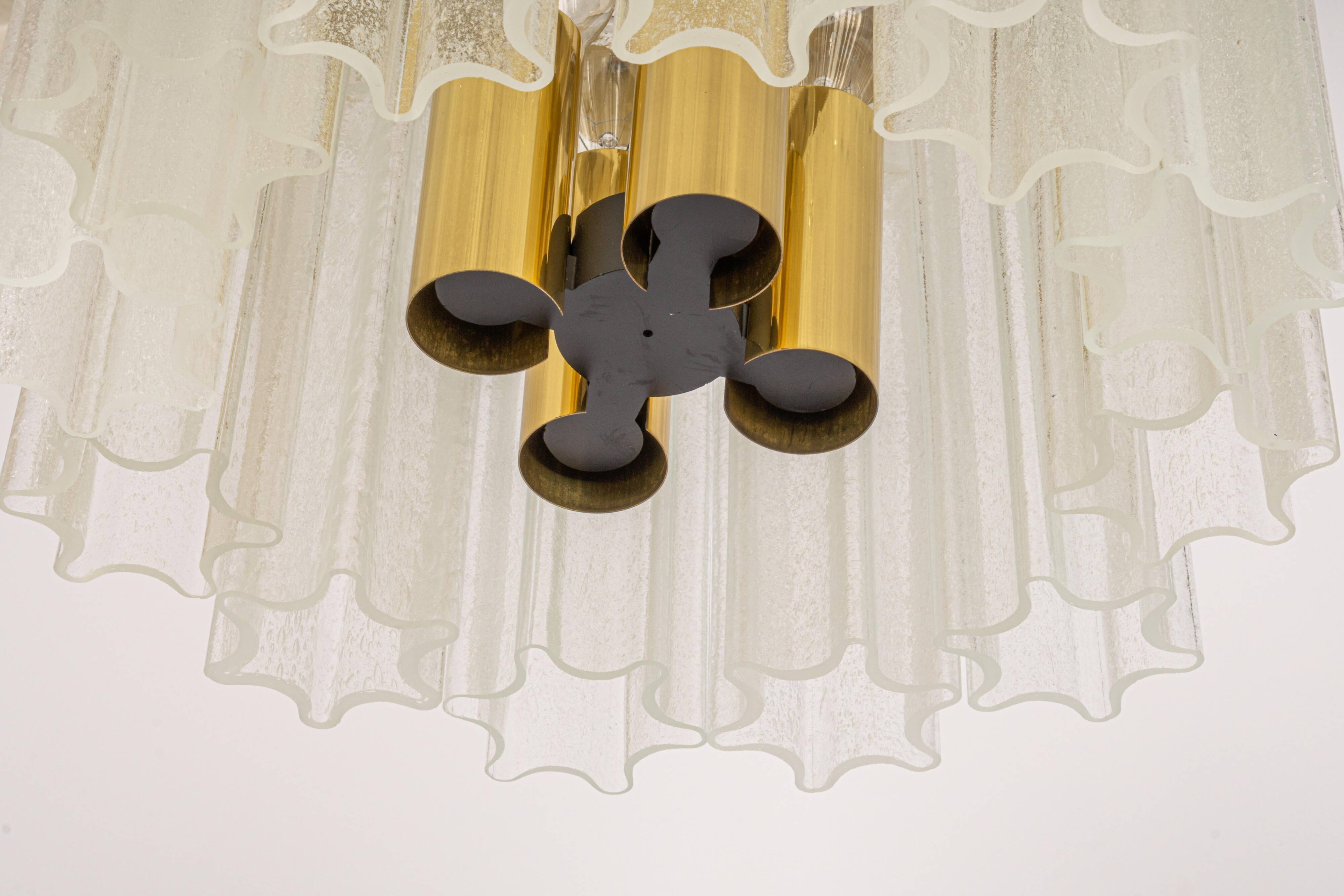 Suspension en Verre Limburg, Allemagne, Années 1970