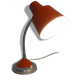Desk lamp orange 60s
