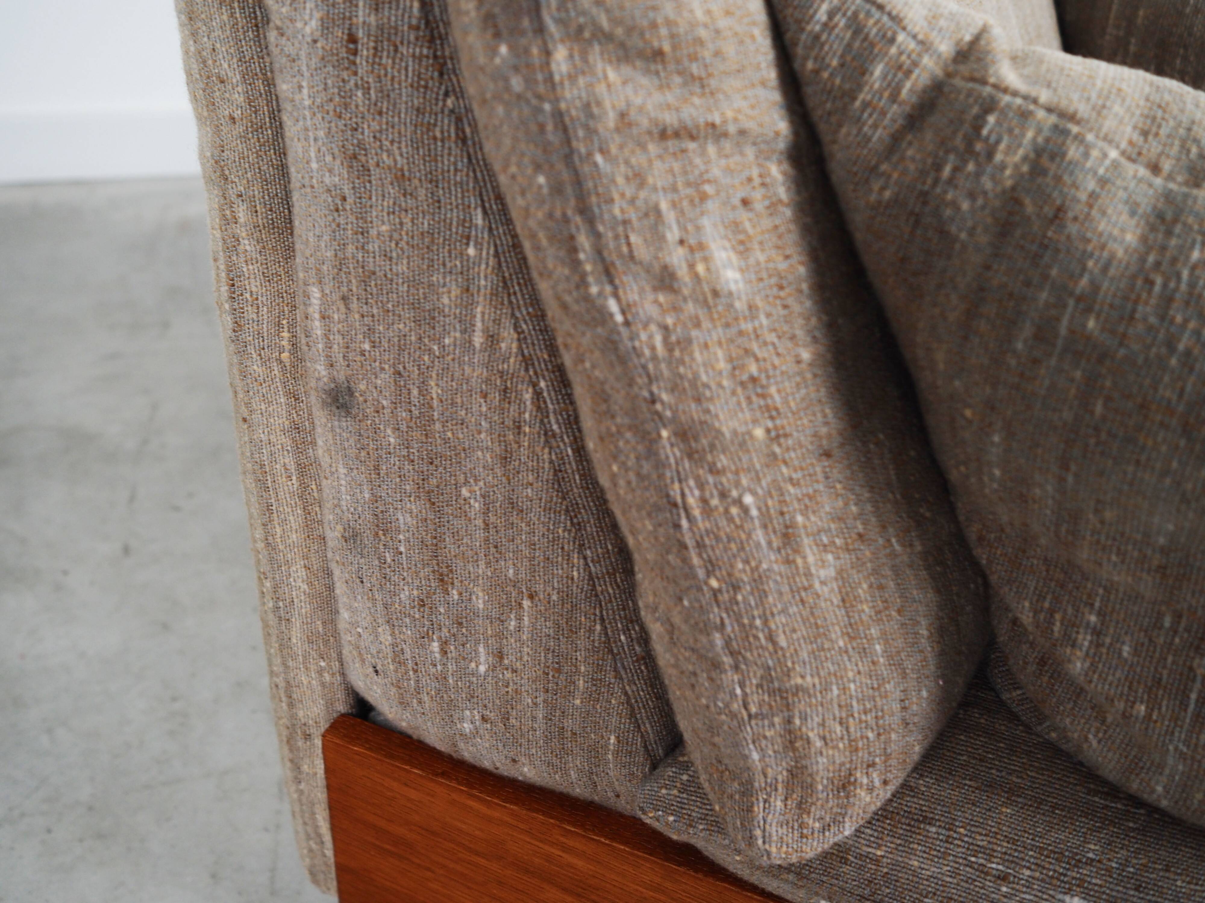 Teak sofa, Danish design, 1970s, production: Denmark