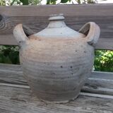 Terracotta vinegar jar