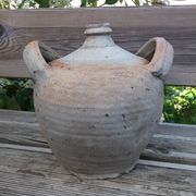 Terracotta vinegar jar
