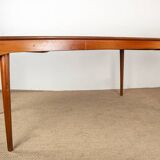 Large table, 290 cm, in teak by Peter Hvidt and Orla Molggard-Nielsen 1955