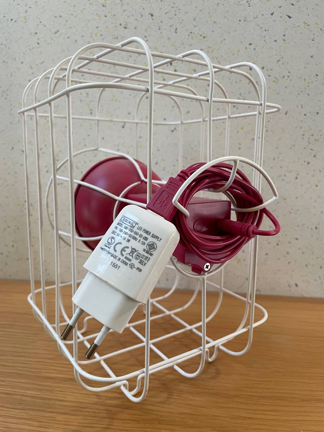 IKEA “cage” lamp designed by Matali Crasset