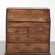 Secretary in ancient English oak from the early 18th century.