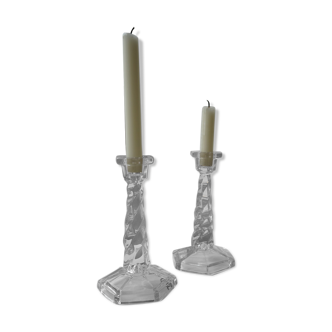 Pair of crystal chandeliers