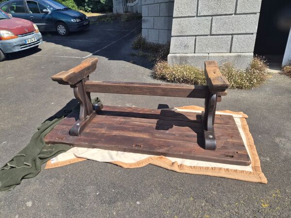 Table monastère en bois massif