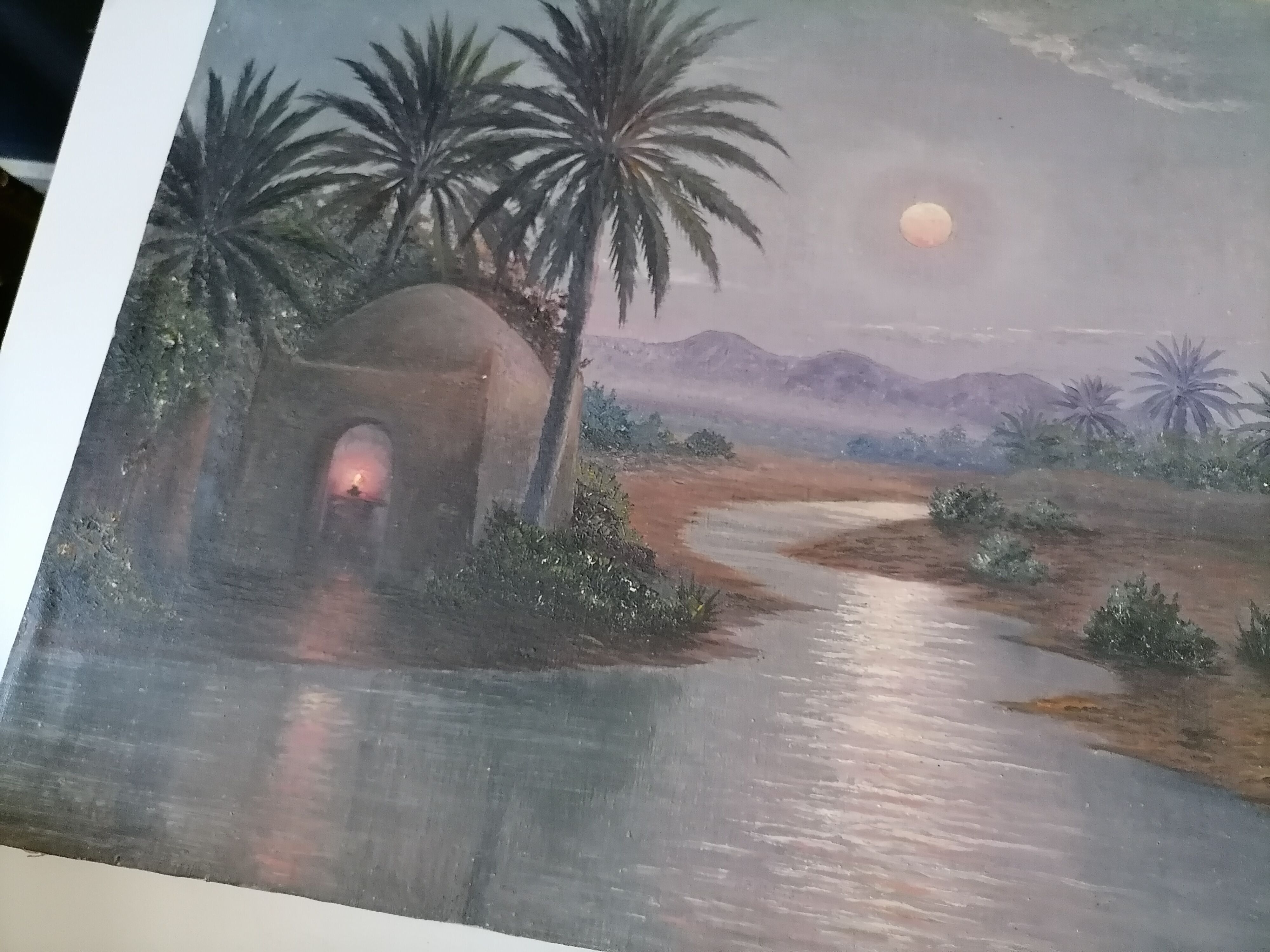 Oil on canvas Signed H. Richevillain