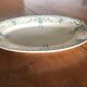 Oval porcelain dish of Gien Terre de fer "Venice"