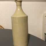 Glaze stoneware bottle signed Paul Langeron Pont-des-Vernes