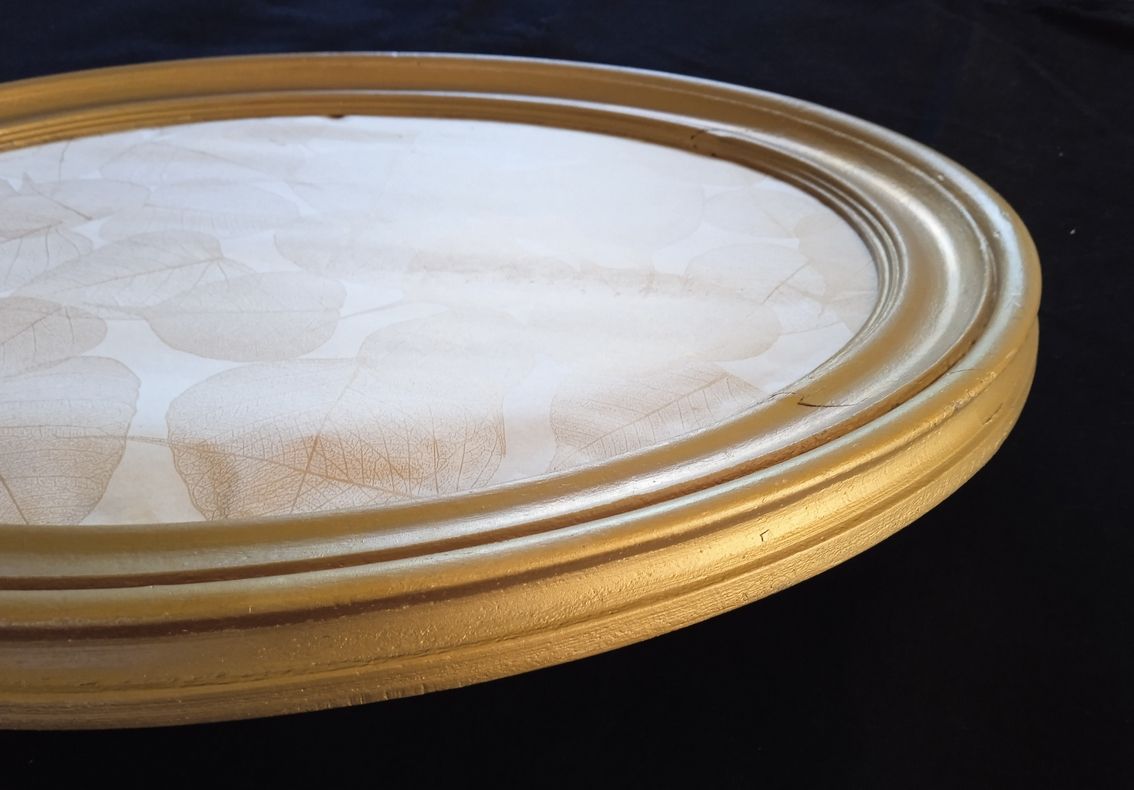 Frame in gilded wood late nineteenth