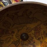 Bar globe maps rolling world