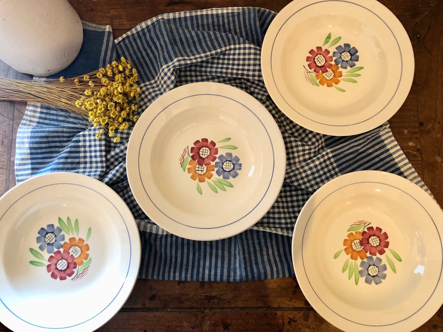 Luneville soup plates