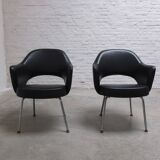 Original set of 4 'Executive' armchairs by Eero Saarinen for Knoll, 1960s