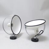 Pair of Luna Bi Philips wall lights from the 70s