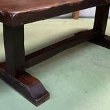 1930s oak monastery table