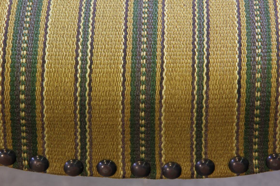 Vintage 1960s brutalist Danish modern oak dining chairs in the style of Henning Kjærnulf