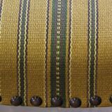 Vintage 1960s brutalist Danish modern oak dining chairs in the style of Henning Kjærnulf