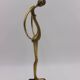 bronze sculpture brutalist modernist modern art mid century old