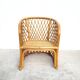 Fauteuil rotin, années 70