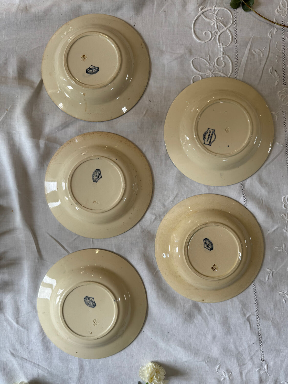 Lot of Favourite plates Sarreguemines