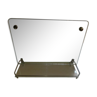 Retro bathroom with tablet mirror 45x32cm