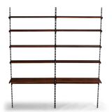 Système Reol en Palissandre par Kai Kristiansen pour FM Mobler, 1960s