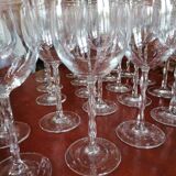 Series of 36 contemporary style glasses