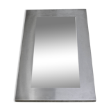 Large steel mirror from the 70s