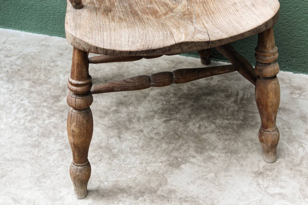 Victorian armchair, called "captain's"