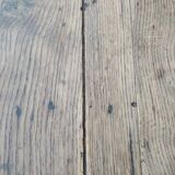 Farmhouse coffee table with solid wood drawer