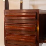Commode or sideboard in rosewood. Italian work from the 1960s.