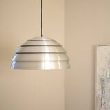 Mid-Century Swedish Chrome Pendant Lamp by Hans-Agne Jakobsson for Markaryd, 1960s