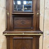 Coat rack - Napoleon III wardrobe in wood and brass